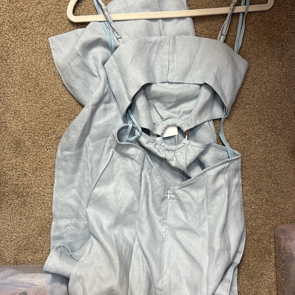 Rumer The Label Avalon Ring Maxi Dress Blue - Picture 4 of 5